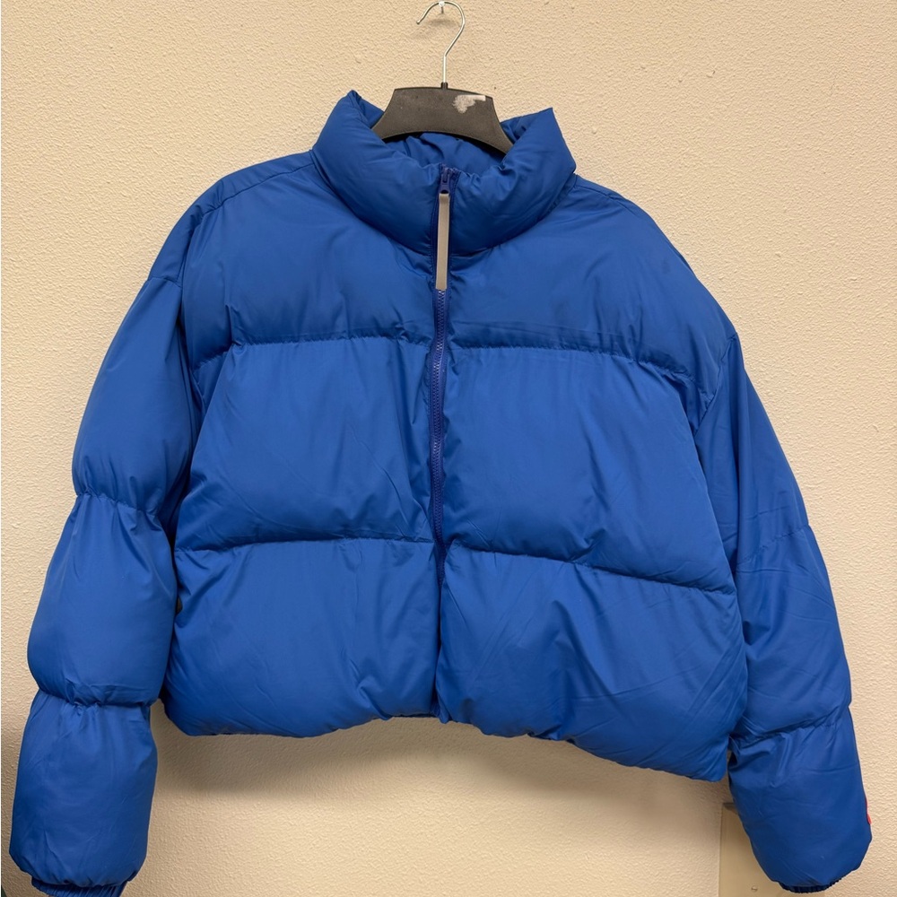Blue Puffer Jacket - image 1